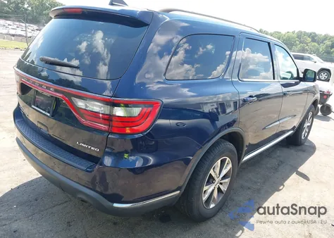 2016 Dodge Durango Limited from USA, damaged, VIN 1C4RDJDG7GC449242